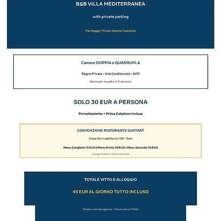 Mediterranea With Private Parking טרני